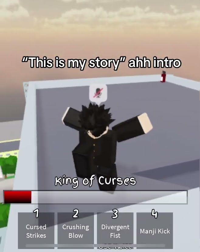Trenches Anime Roblox Funny Jjk Skit Joke Jujutsukaisen