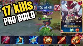 VOLKATH 17 KILLS JUNGLE GAMEPLAY - STILL OP  | AoV | 傳說對決 | RoV | Liên Quân Mobile