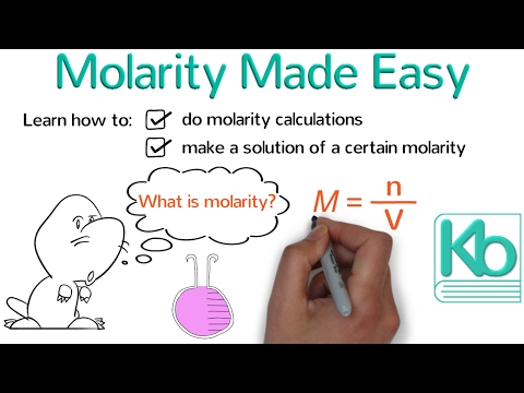 Molarity Made Easy: How to Calculate Molarity and Make Solutions Molarity Made Easy: How to Calculate Molarity and Make Solutions