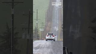A Salem man was arrested for murder after a car crash led deputies to find a dead body in the car.