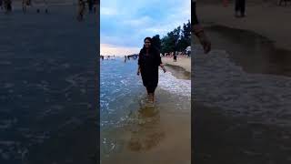 Beach|Sneehatheeram Beach|Places to visit in Thrissur #beach #travelshorts #thrissur #snehatheeram