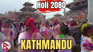 Kathmandu HOLI 2024 FESTIVAL - Mega CELEBRATION In Capital City of Nepal