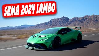 We Took Our SEMA Lambo To Hoover Dam! - SEMA 2024