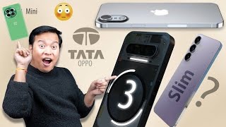 Nothing Phone (3) 🥲 , Tata OPPO, Oneplus Mini Phone , iPhone 17 Air 😂😱✅❌