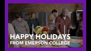 Happy Holidays from Emerson College