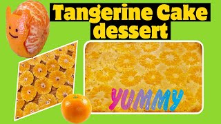 IF YOU HAVE TANGERINE 🍊 MAKE DELICIOUS CAKE , MOIST AND SIMPLE EASY I Marcy Green Vlog