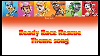 PAW Patrol Ready Race Rescue Theme Song Color Coded Lyrics
