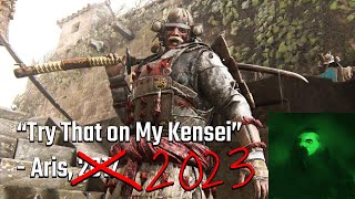 For Honor Hires Aris to Showcase His Professional Kensei Skills, 6 Years Later