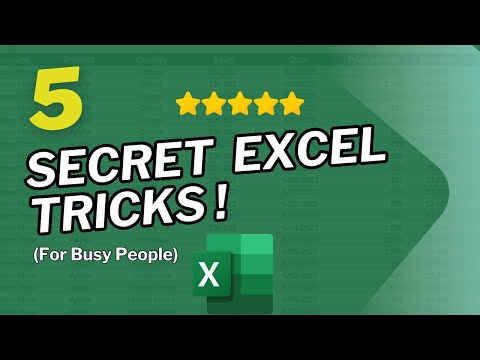 Топ-5 секретных приемов Excel, о которых вы, вероятно, не знали