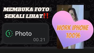 CARA UNDUH FOTO SEKALI LIHAT KHUSUS IOS WORK 2024‼️