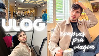 COMPRANDO LOOKS PRA VIAGEM + meu blazer chegou + arrumando as malas | VLOGAY