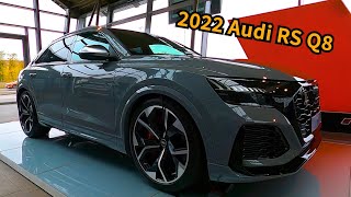 2022 Nardo Grey Audi RS Q8 Quattro / Price: €186 000