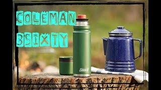 Coleman Water Bottle 3Sixty 360 | After 1 year of use | Review Test | 4K