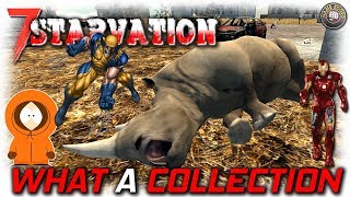 What A Collection | Starvation MOD | 7 Days To Die Gameplay | EP6