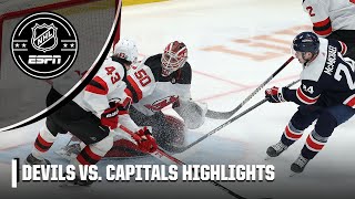 New Jersey Devils vs. Washington Capitals | Full Game Highlights | NHL on ESPN