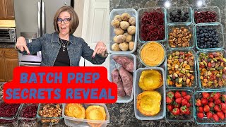 Tami's EXPERT Sunday Morning Whole Food Plant Based Batch Prep Secrets