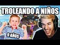 TROLEANDO A NIÑO DE 9 AÑOS EN FORTNITE