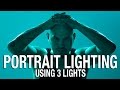 Portrait Lighting Using Three Lights