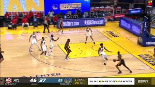 James Wiseman Got His ANKLE BROKEN - Hawks vs Warriors - March 26, 2021