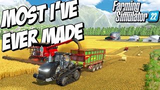 Is This The Most I've Ever Made in a Year? | Farming Simulator 22