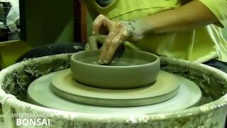 Throwing a Round Bonsai Pot!