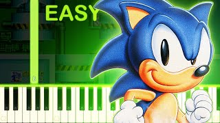 Final Zone | SONIC THE HEDGEHOG - EASY Piano Tutorial