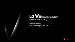 LG V30 Launch Event 2018