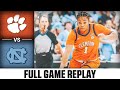 Clemson vs. North Carolina Full Game Replay | 2023-24 ACC Women’s Basketball