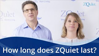 How Long Does ZQuiet Last?