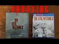 THE EVIL WITHIN 2 (PS4) STEEL BOOK Pack UNBOXING Pre-Order Edition