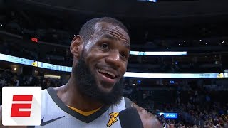 LeBron James: My game is 'probably at an all-time high' | ESPN