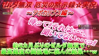 ゼルダ無双厄災の黙示録☆実況～アポカリプス編～最高難易度‼バトルチャレンジ・Ex 闘技場 極位+