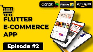 Flutter eCommerce App with Backend | Building UI #1 | Flutter eCommerce App with Firebase