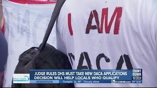 Judge rules DHS must take new DACA applications