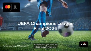 The Greatest Game Returns with Mastercard® and Citi