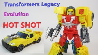 【TF玩具レビュー】トランスフォーマー・レガシー 　ホットショット　／　Transformers Legacy Evolution HOT SHOT