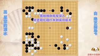 围棋： 绝艺如何对付过分深入的侵消—稳扎稳打攻击，水到渠成屠龙