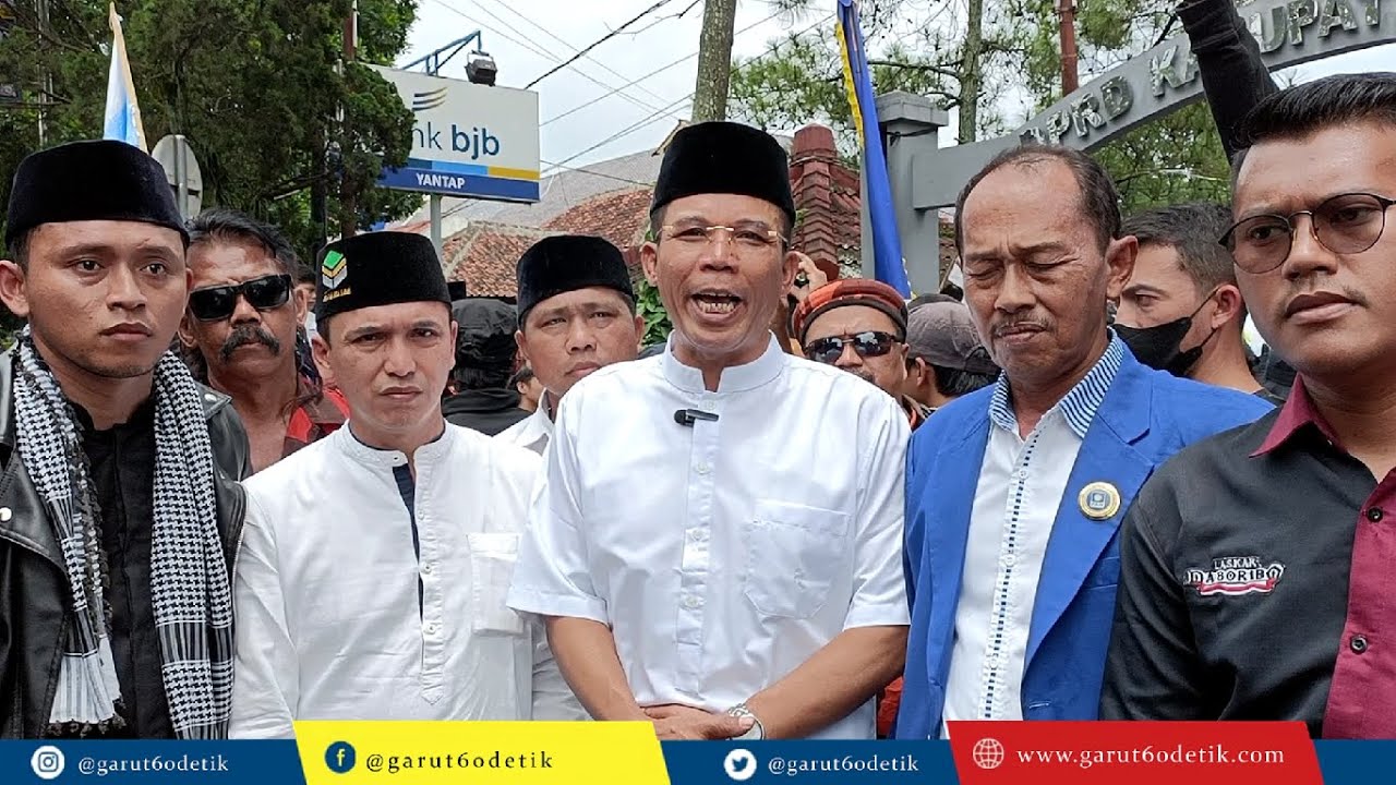 Kecam Pembakaran Alquran, Massa Di Garut, Minta Kedubes Swedia Dan ...