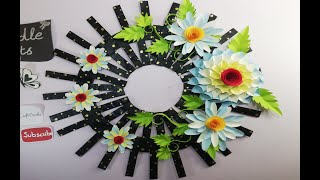 2 Beautiful Paper Wall Hanging Ideas | Easy DIY Craft For Home Decoration | Wall Decor Inspiration