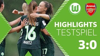 Deutlicher Sieg gegen Arsenal | Highlights | VfL Wolfsburg Frauen - Arsenal W.F.C. 3:0