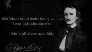 Edgar Allan Poe - The Raven with subtitles (Read by Christopher Lee)