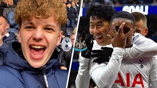 Tottenham 5-1 Newcastle! Son Heung Min 손흥민 scores in spurs win! Premier League Match Day Vlog!