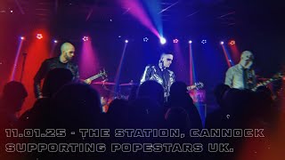 Midnight Feature - Supporting Popestars UK. 11.01.25 - The Station, Cannock.