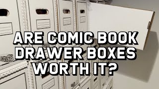Are Comic Book Drawer Boxes Worth It?