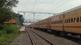 LADDA RAILWAY STATION ON BOARD GNT - RGDA EXPRESS NEAR RAYAGADA RAILWAY STATION