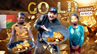 EP#7🇲🇬 FREE GOLD MINING IN AFRICA ☀️| ILLEGAL MINING SECTOR | MADAGASCAR 🇲🇬 #tra