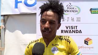 irebere utwaye Tour du Rwanda 2022 Tesfazion wins