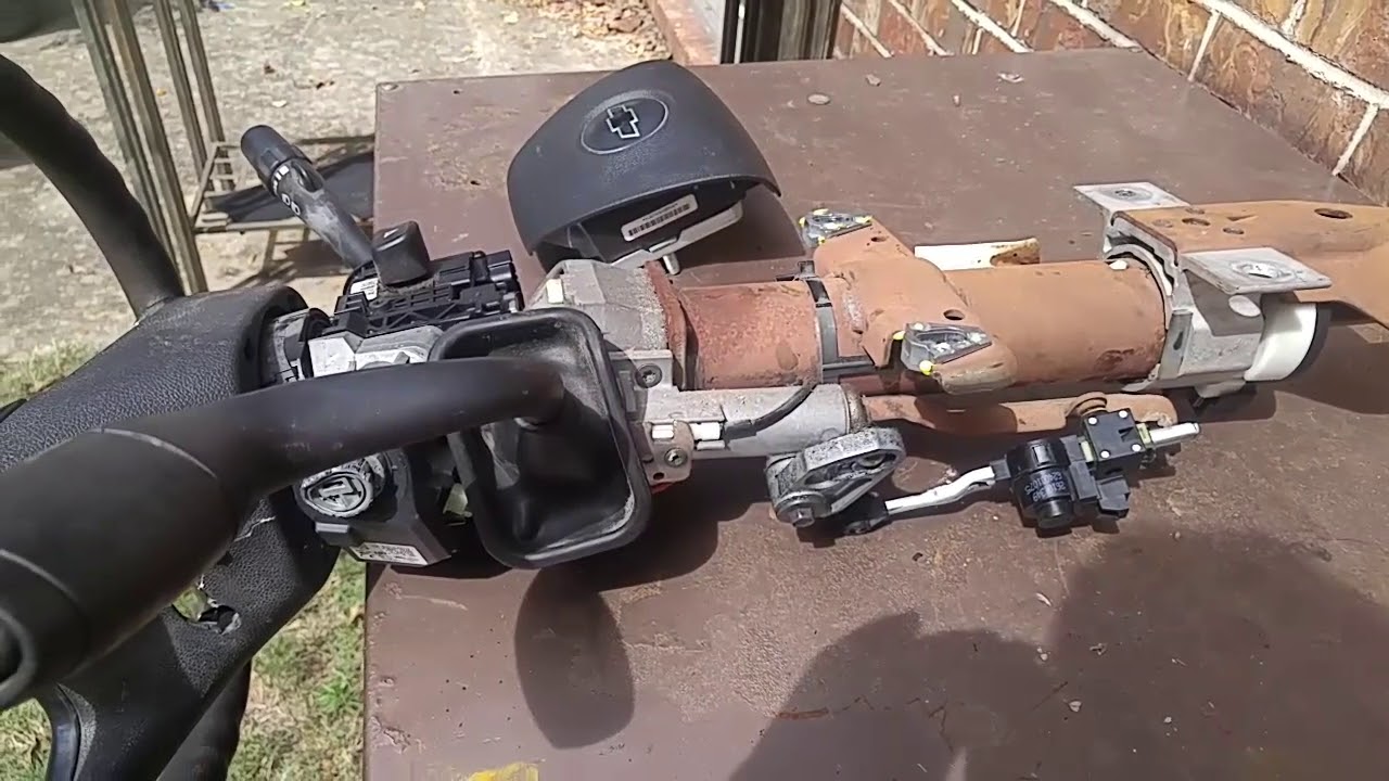 Tahoe Yukon Steering Column Removal - YouTube