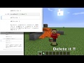 Python Craft 03  Placing a block