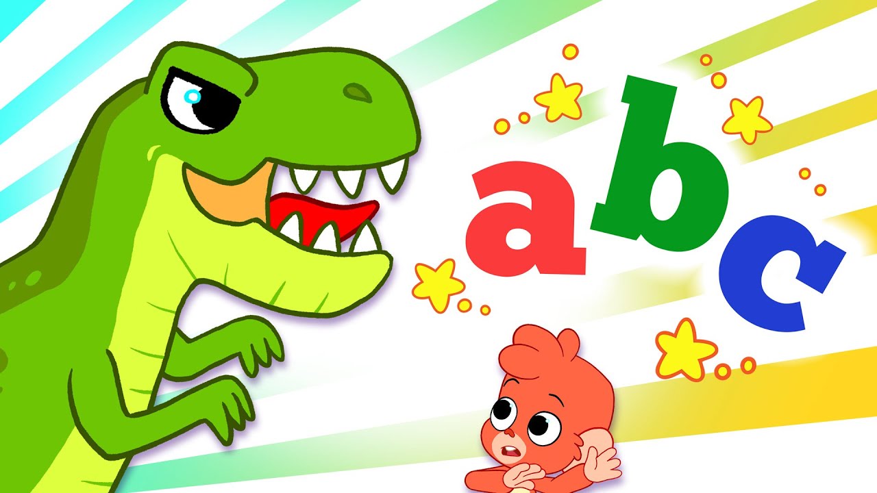 DINOSAUR ABC | Dino Alphabet | Counting And Colors For Kids Compilation ...